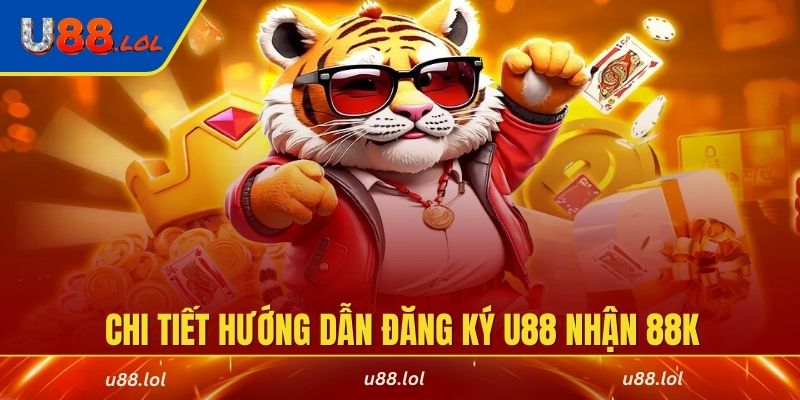 Cập nhật chi tiết hướng dẫn đăng ký U88 nhận 88k